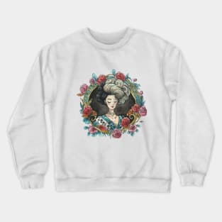 Cruella Art Deco Watercolour Crewneck Sweatshirt